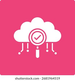 Ícone de vetor de pesquisa. Pode ser usado para impressão, aplicativos móveis e da Web.