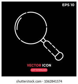 Search Vector Icon Illustration