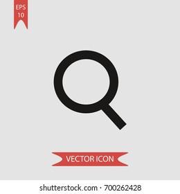 Search vector icon illustration symbol