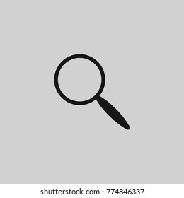 Search vector icon isolated on background. Trendy sweet symbol. Logo illustration