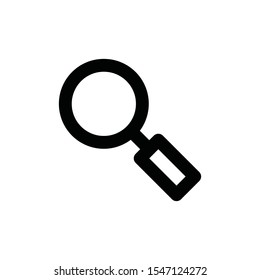 search vector icon line design