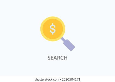 Search Vector Icon Or Logo Illustration