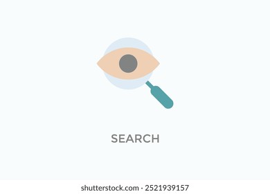 Ícone De Vetor De Pesquisa Ou Ilustração De Logotipo