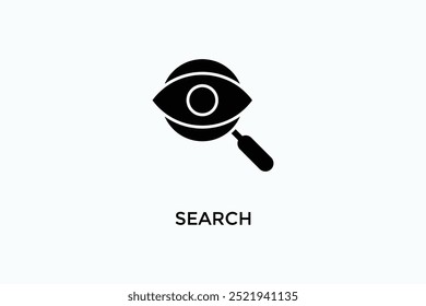 Search Vector Icon Or Logo Illustration