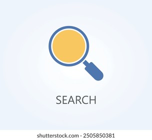 Search Vector, Icon Or Logo Sign Symbol Illustration