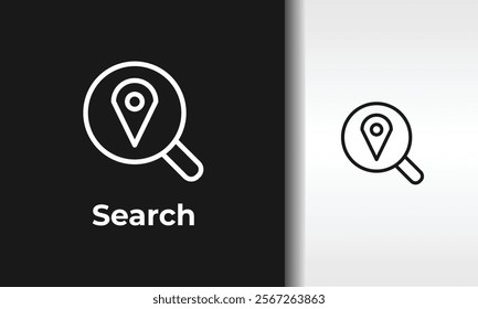Search Vector, Icon Or Logo Sign Isolated Symbol Illustration