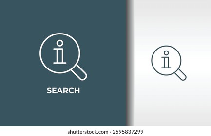 Search Vector, Icon Or Logo Sign Isolated Symbol Illustration