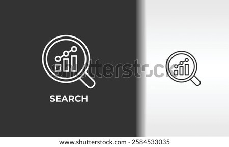 Search Vector, Icon Or Logo Sign Isolated Symbol Illustration