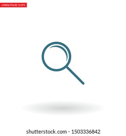 Search Vector icon . Lorem Ipsum Illustration design