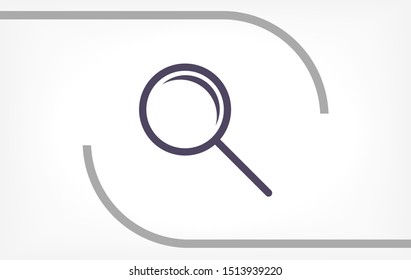Search Vector icon . Lorem Ipsum Illustration design