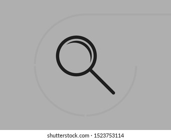 Search Vector icon . Lorem Ipsum Illustration design