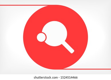 Search Vector icon . Lorem Ipsum Illustration design