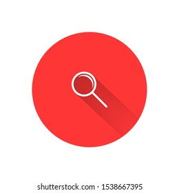 Search Vector icon . Lorem Ipsum Illustration design
