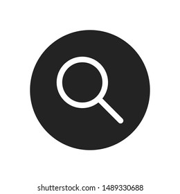 Search vector icon in modern design style for web site and mobile app