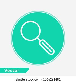 Search vector icon sign symbol