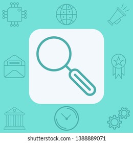 Search vector icon sign symbol