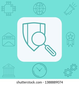 Search vector icon sign symbol