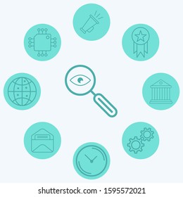Search vector icon sign symbol