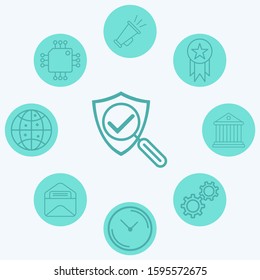 Search vector icon sign symbol