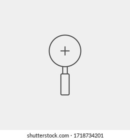 Search vector icon sign symbol