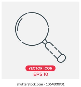 Search Vector Icon.Flat,Modern,Creative Search Vector Icon Symbol Illustration For Web And Mobile App.Ui/Ux