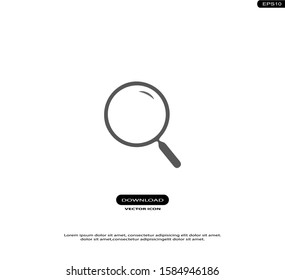 Search Vector Icons in trendy flat style isolated on white background.eps10