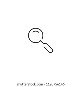 Search vector illustration icon concept.