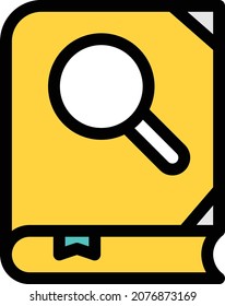 search vector illustration isolated on a transparent background . colour vector icons for concept or web graphics.