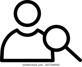 search vector illustration isolated on a transparent background . colour vector icons for concept or web graphics.