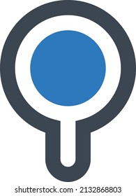 search vector illustration isolated on a transparent background. glyph vector icons for concept or web graphics.