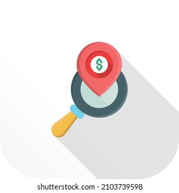 search Vector illustration on a transparent background.Premium quality symmbols.Vector line flat icon for concept and graphic design.
