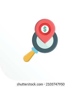 search Vector illustration on a transparent background.Premium quality symmbols.Vector line flat icon for concept and graphic design.
