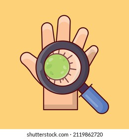 search Vector illustration on a transparent background. Premium quality symmbols. Vector line flat icons for concept and graphic design. 