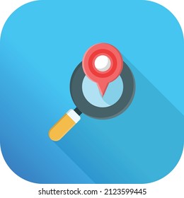 search Vector illustration on a transparent background.Premium quality symmbols.Vector line flat icon for concept and graphic design.
