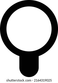 Ilustración Vector de búsqueda en un fondo transparente.Símbolos de calidad premium.Icono vectorial glifos para el concepto y el diseño gráfico.