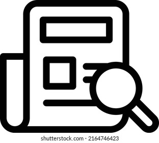 buscar la ilustración Vector en un fondo transparente. Símbolos de calidad superior. Iconos vectoriales de línea delgada para el diseño de conceptos y gráficos. 
