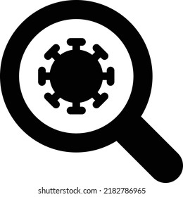 search Vector illustration on a transparent background. Premium quality symmbols. Glyphs vector icons for concept and graphic design. 
