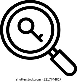 search Vector illustration on a transparent background.Premium quality symmbols.Stroke vector icons for concept and graphic design.