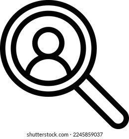search Vector illustration on a transparent background. Premium quality symmbols. Thin line vector icons for concept and graphic design. 
