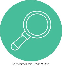 Search  vector line icon design  