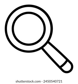 Search Vector Line Icon design