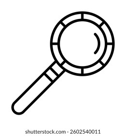 Search Vector Line Icon Design