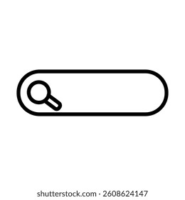 Search Vector Line Icon Design