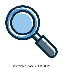 Search Vector Thick Line Filled Dark Colors Icons For Personal And Commercial Use.
