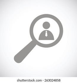 Search web black icon on a white background. Vector symbol