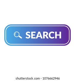 Search web button. blue color