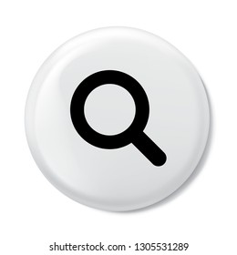 Search web icon in trendy flat style isolated on white background. Symbol for your web site design, logo, app, UI. Vector illustration, EPS - Vector - Vector