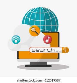search in web related icons image 