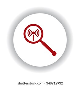 Search wifi network icon