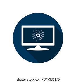 Search wifi network icon